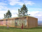 Maison contemporaine bois & paille