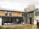 Habiter une grange - Extention �cologique en ossature bois (78) 