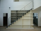 Escalier-Biblioth�que dans appartement