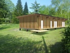 Une maison bois d'inspiration japonaise � L�ognan