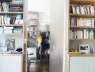 Cr�ation d'une cloison - biblioth�que