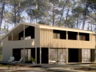 Une maison de vacance en panneaux de bois massif � L�ge