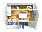 Studio sous combles