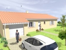 Maison individuelle de plain pied traditionnelle