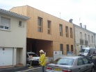 Petit immeuble collectif ossature bois BBC au centre ville de Bordeaux