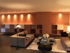 r�am�nagement de 2 niveaux d'une maison individuelle et cr�ation d'un meuble menuis� avec chemin�e int�gr�e
