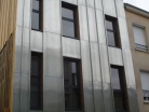 Construction d'un batiment de ville, basse consommation d'�nergie