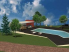 Cr�ation d'un pool-house et d'une piscine Pechbusque (en chantier)