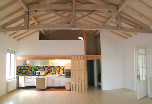 Interieur Maison Bois Contemporaine : int?rieur maison contemporaine avec boiserie apparente Interieur Maison Bois Contemporaine : int?rieur maison contemporaine avec boiserie apparente