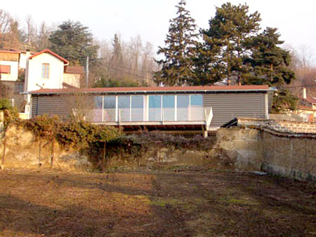 maison depuis terrain voisin