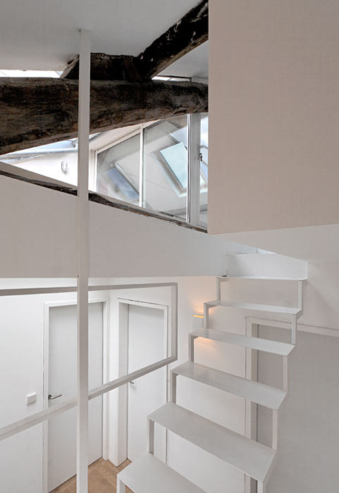 terasse vue depuis palier interm�diaire