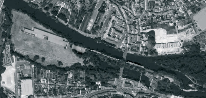 vue satellite de la zone