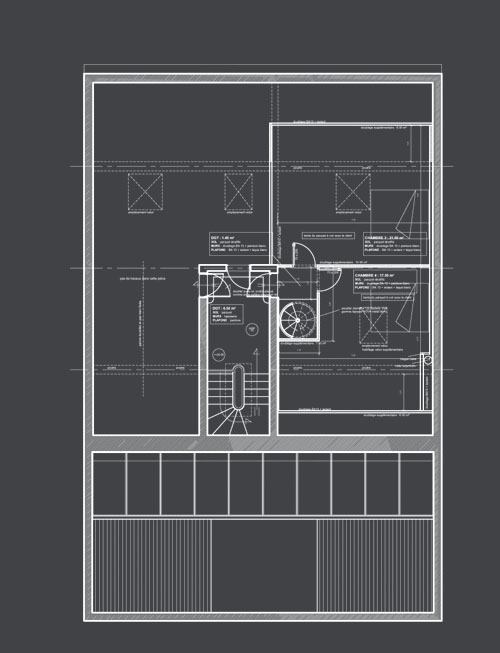 plan des combles