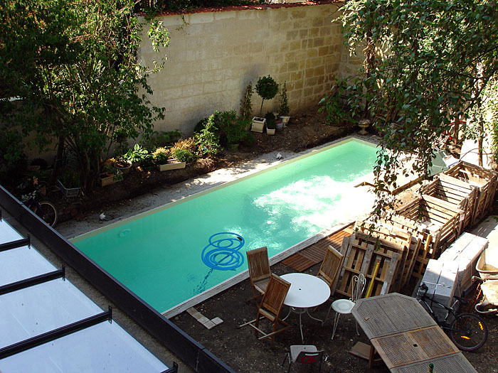 vue de piscine