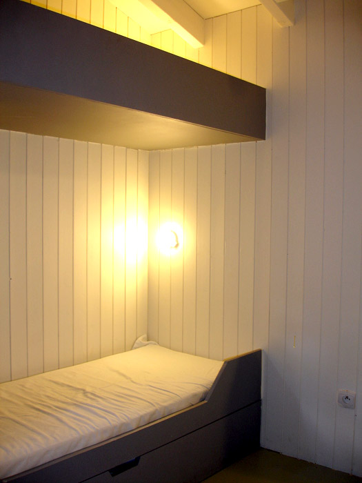couchette dans cabane, �clairage