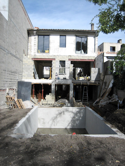 am�nagement d'une piscine