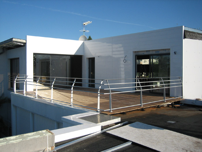 terrasse de loft