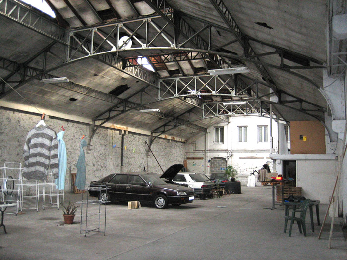 int�rieur d'entrep�t