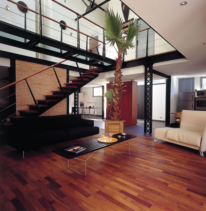 int�rieur d'un loft