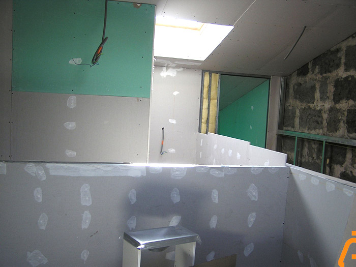 placopl�tre am�nagement sous les combles