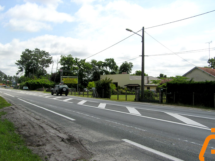 acc�s route de la parcelle
