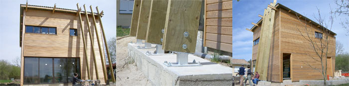 construction d'une maison bois