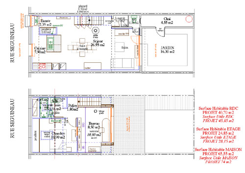 plan  maison