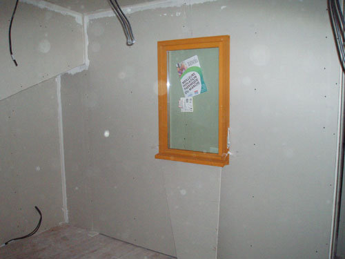 chantier de pl�terie