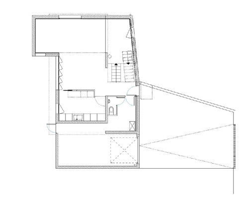 plan de maison contemporaine rez de chaussée