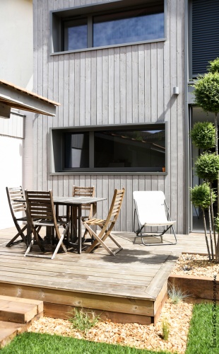 TRANSFORMATION D’UNE MAISON À TALENCE : Plus Architectes Talence LAFON 072018
