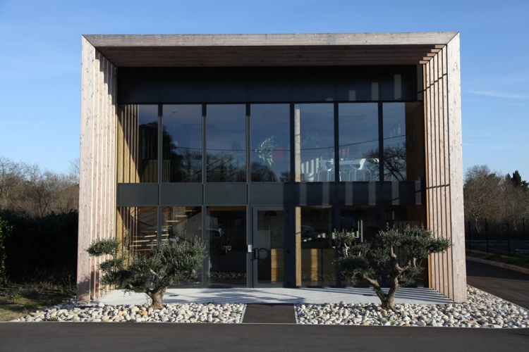 B�timent de bureau en ossature bois : Leoma2