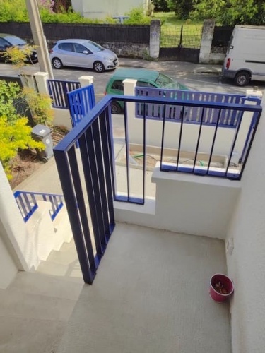 La villa basquaise à Saint Augustin 2021 : Andre- garde corps vue inté