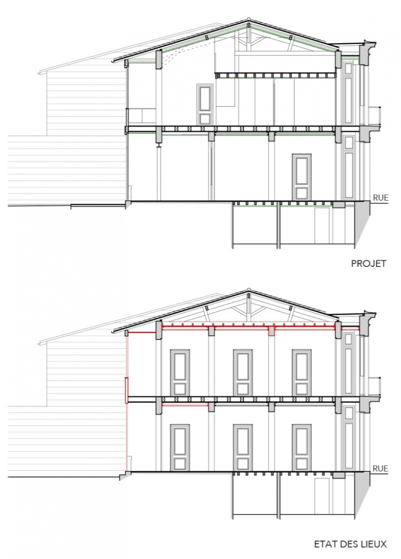 Maison  l'escalier