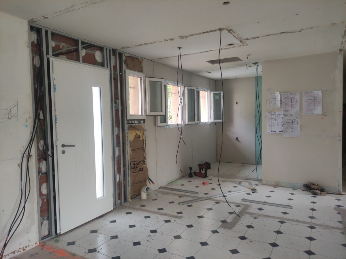 Extension et r�am�nagement d'une habitation : 7