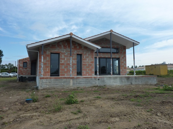 Maison individuelle BBC - ST ANDRE DE CUBZAC : CHANTIER