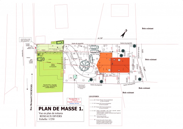 VILLA  Mr & Mme N'GOVINASSACK : Plan de Masse