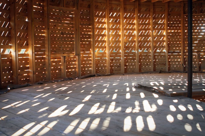 Beedomus maison ronde ossature bois , concours TADI