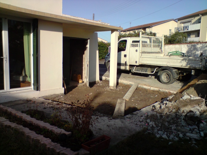 extension sur Caudran : dbut chantier