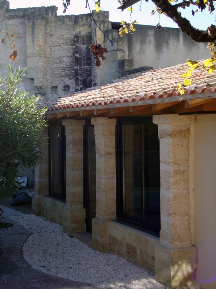 Rénovation et réhabilitation d'un garage : façade