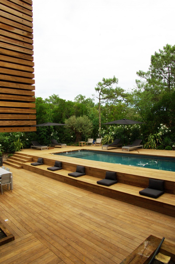 Cap Ferret  Maison contemporaine ossature bois