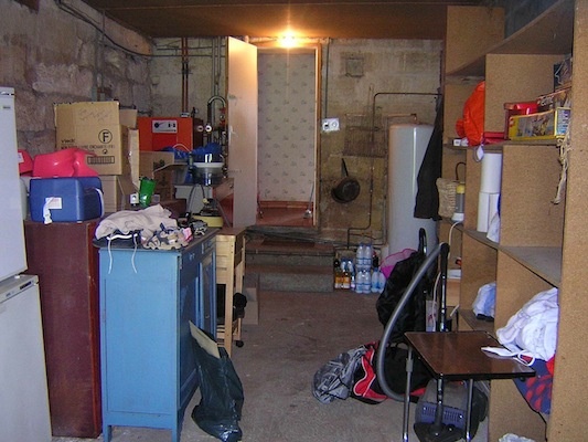 Rénovation d'une maison d'habitation : Cuisine avant travaux