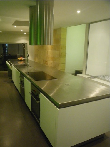 Rénovation d'une maison d'habitation : Cuisine après travaux