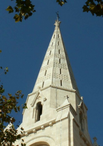 Rénovation d'un clocher d'église du XIXeme