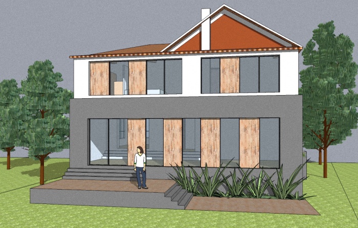 Extension et réaménagement d'une maison individuelle