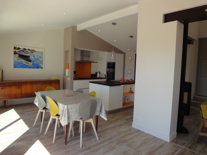 Extension d'une villa canon au Cap-Ferret 2014