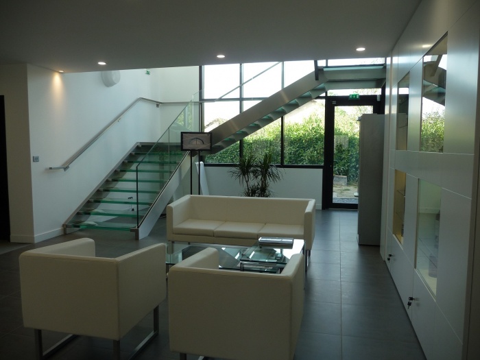 Extension des bureaux : Escalier