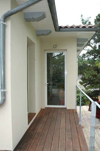 Restructuration partielle d'une maison et cration d'une terrasse haute : ext1