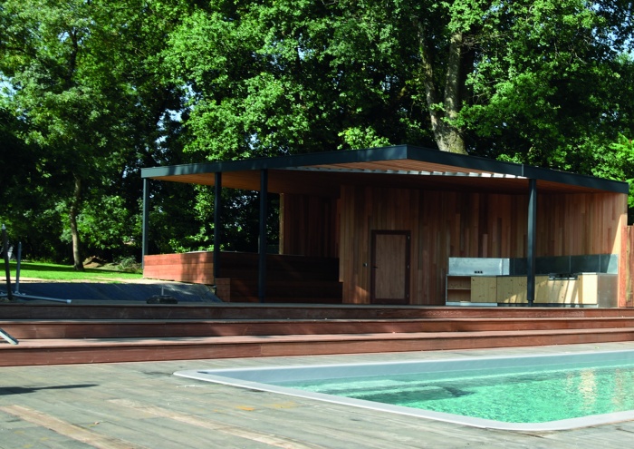 Cration d'un Pool House