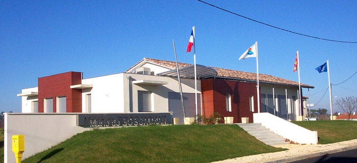 Construction de la mairie de Boscamnant (17)